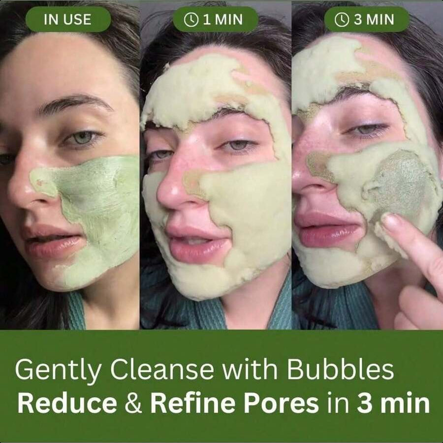Last Day Of Discount 🔥Holy Basil Bubble Deep Mask